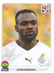 John Mensah Ghana samolepka Panini World Cup 2010 #318